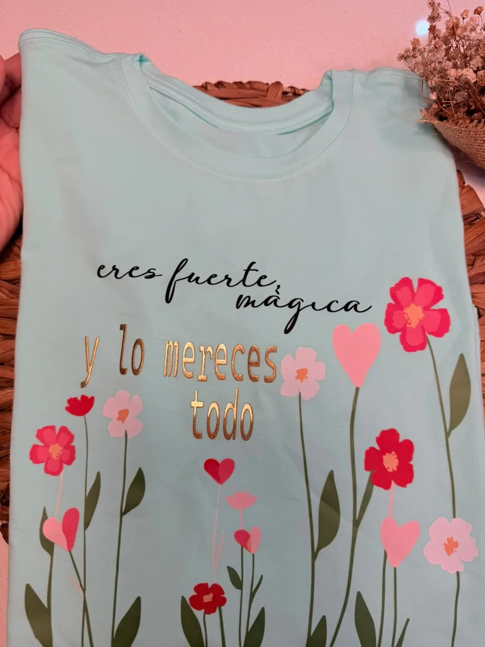 Eres fuerte magnifica y lo merces todo